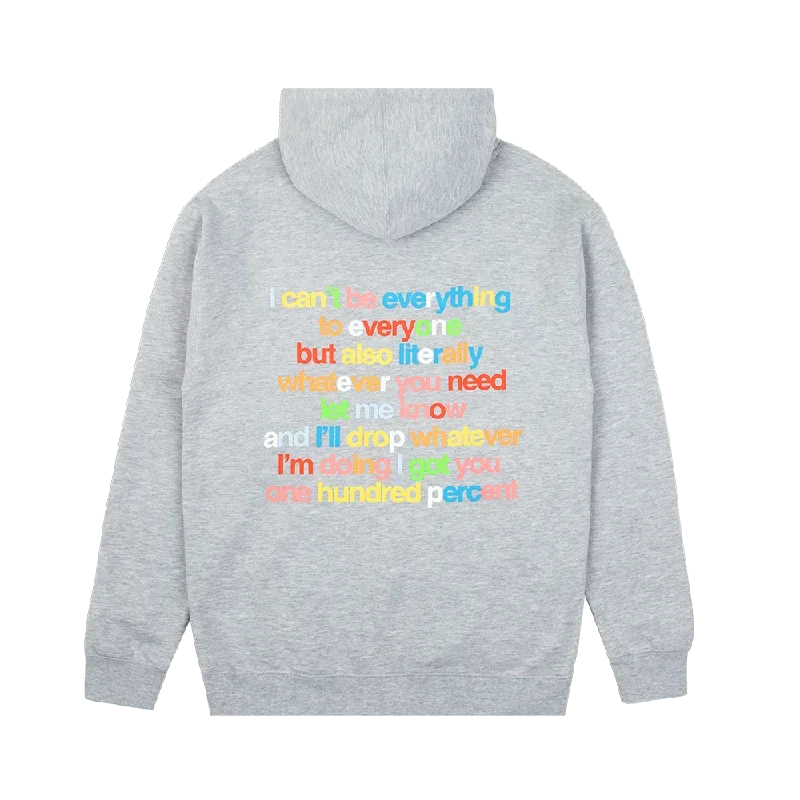 Everything to Everyone Hoodie Grey