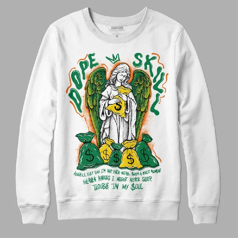 Green Collection DopeSkill Sweatshirt Angels Graphic