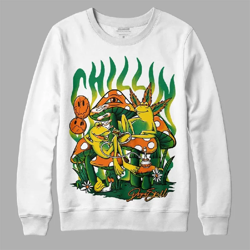 Green Collection DopeSkill Sweatshirt Chillin Graphic