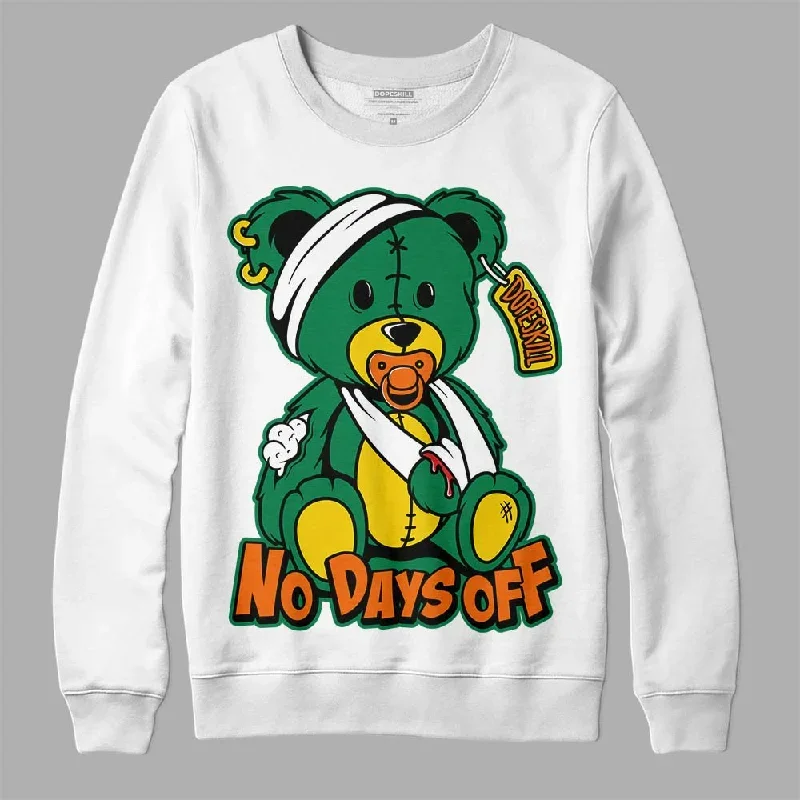 Green Collection DopeSkill Sweatshirt Hurt Bear Graphic