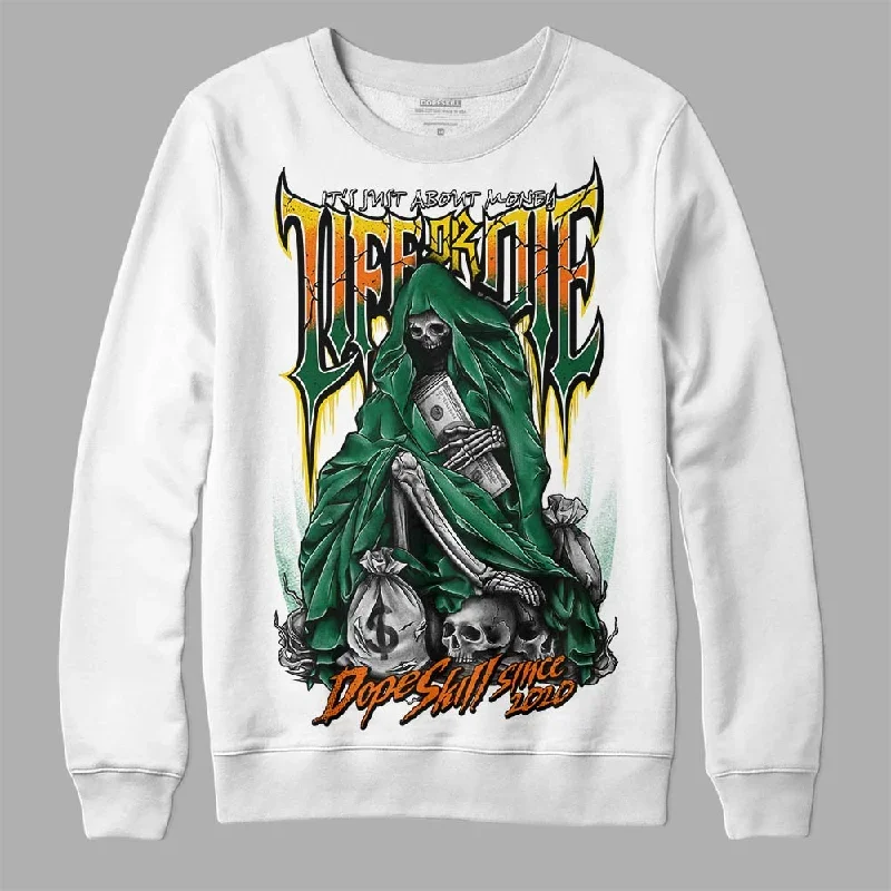 Green Collection DopeSkill Sweatshirt Life or Die Graphic