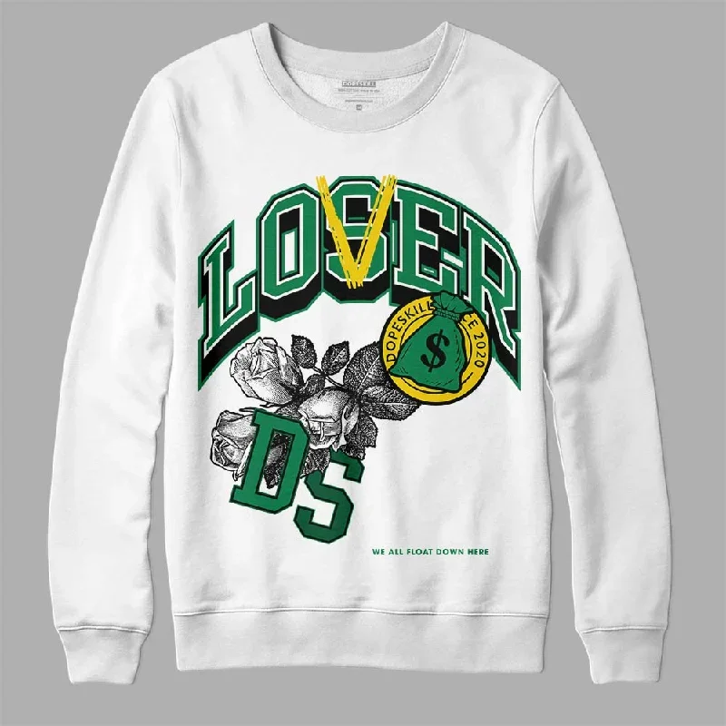 Green Collection DopeSkill Sweatshirt Loser Lover Graphic