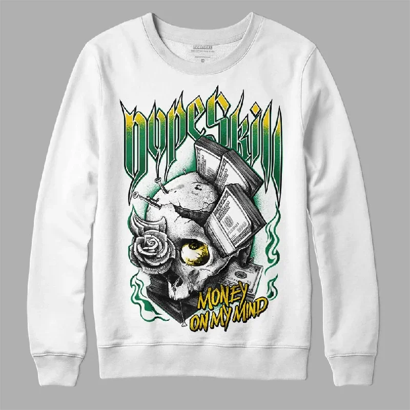 Green Collection DopeSkill Sweatshirt Money On My Mind Graphic