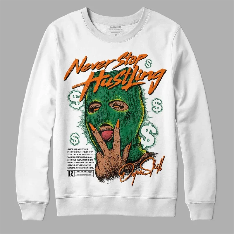 Green Collection DopeSkill Sweatshirt Never Stop Hustling Graphic