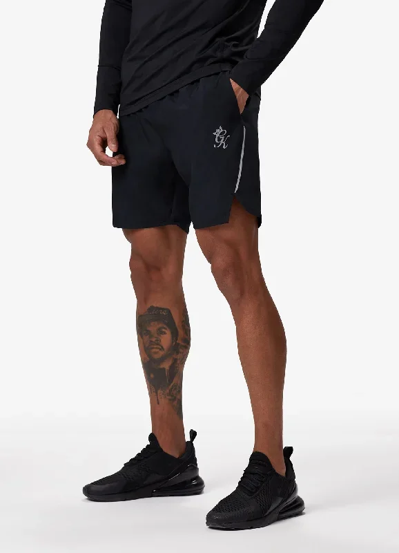 Gym King Flex 6 Short - Black/Silver