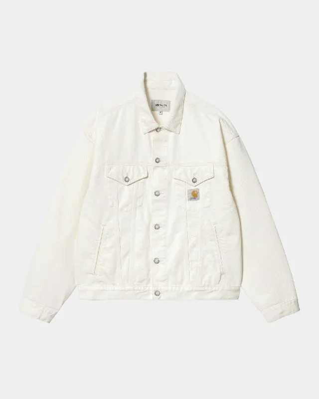 Helston Jacket | White (rinsed)