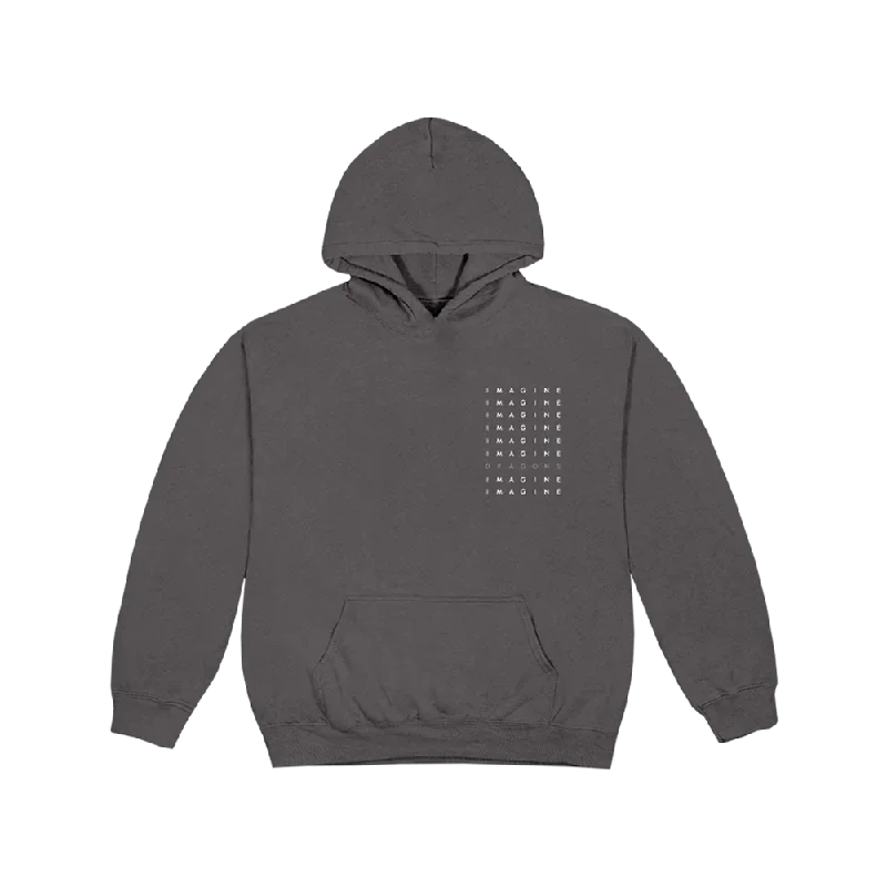 Imagine Dragons Charcoal Stacked Hoodie