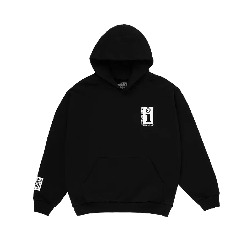 Interscope Logo Hoodie - Black