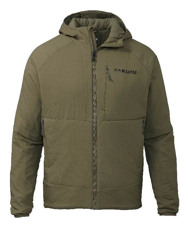 Kenai Hooded Jacket | Ash