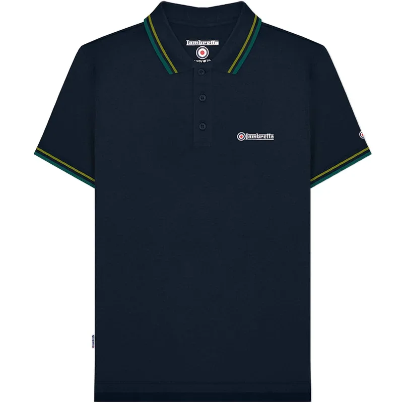 lambretta-mens-twin-tipped-short-sleeve-3-button-placket-cotton-polo-shirt-top