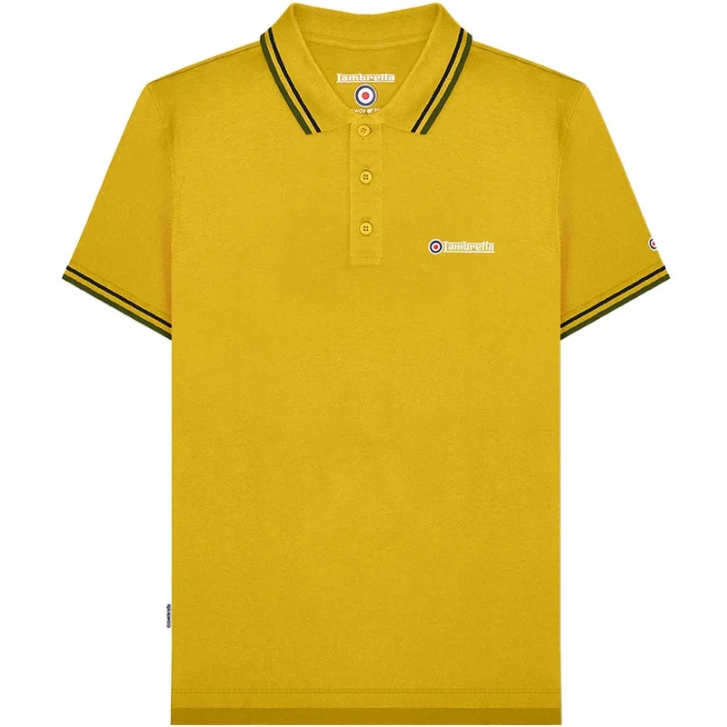 lambretta-mens-twin-tipped-short-sleeve-3-button-placket-cotton-polo-shirt-top