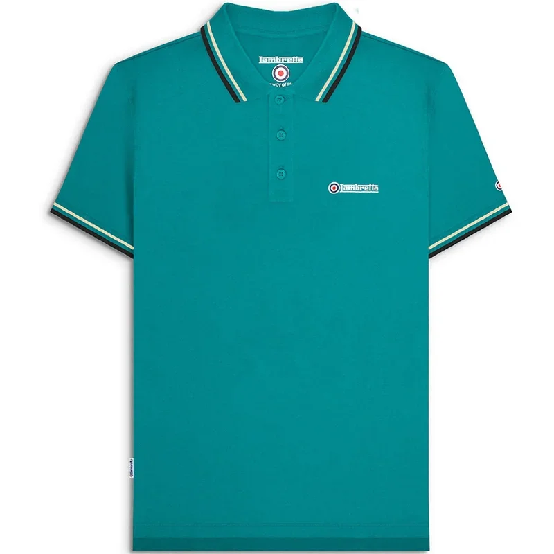 lambretta-mens-twin-tipped-short-sleeve-3-button-placket-cotton-polo-shirt-top