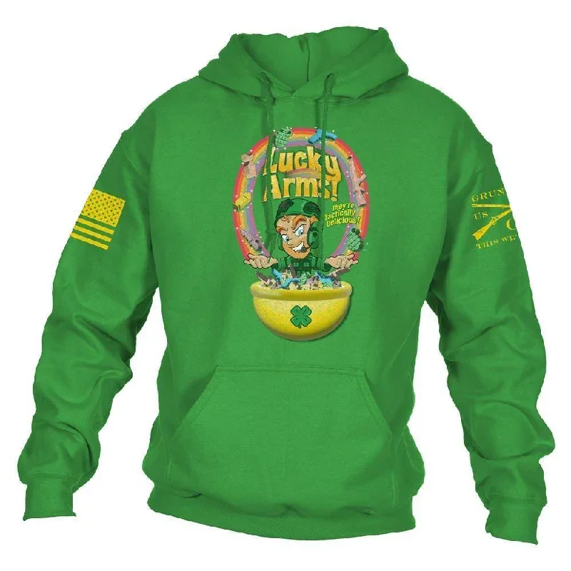 Lucky Arms Hoodie - Irish Green