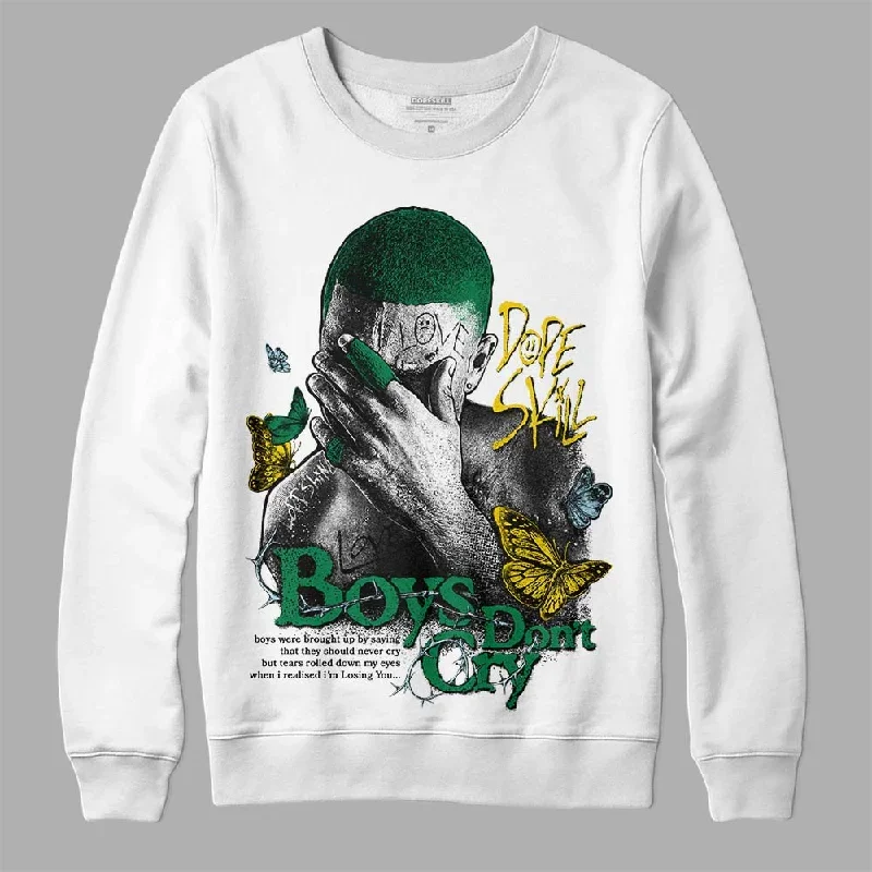 Lucky Green 5s DopeSkill Sweatshirt Boys Don't Cry Graphic