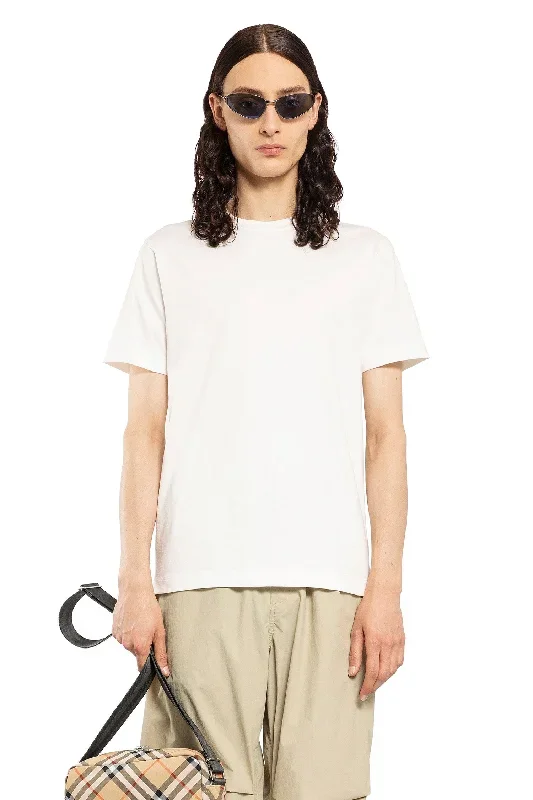 BURBERRY MAN WHITE T-SHIRTS & TANK TOPS