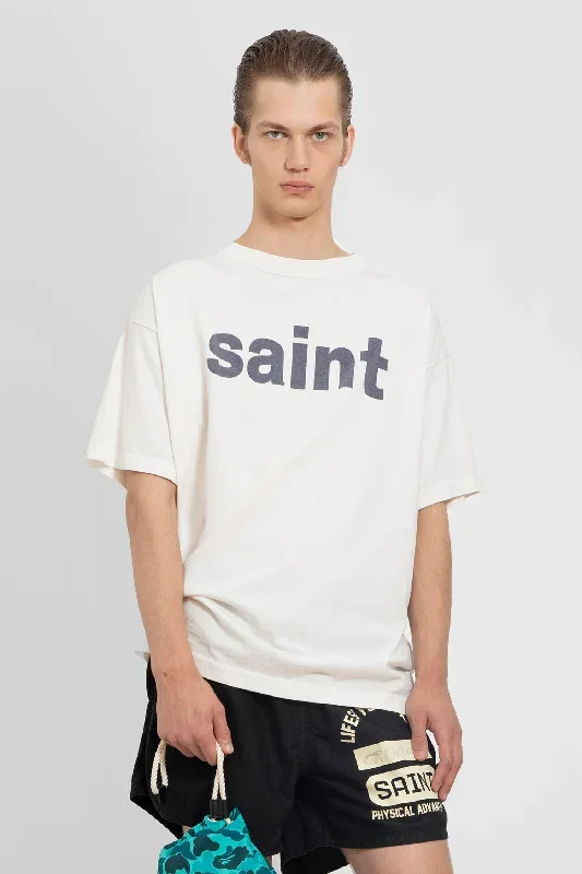 SAINT MICHAEL MAN WHITE T-SHIRTS & TANK TOPS