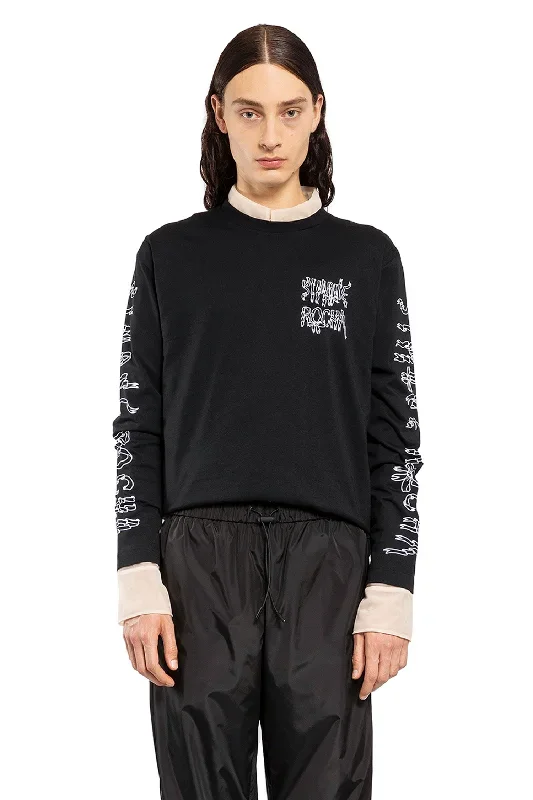 SIMONE ROCHA MAN BLACK T-SHIRTS & TANK TOPS