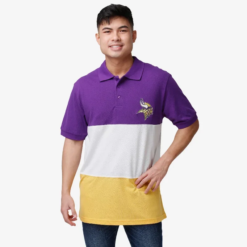 Minnesota Vikings Rugby Scrum Polo