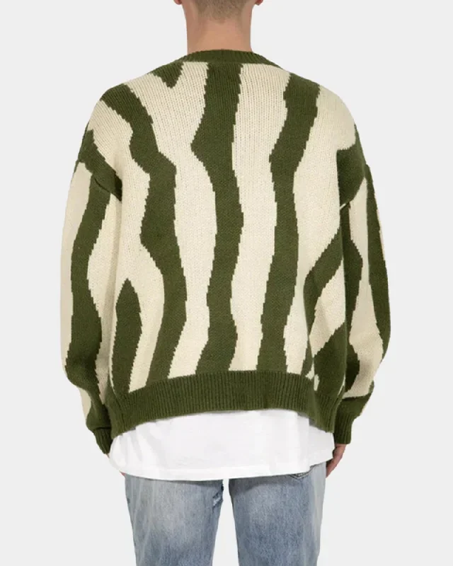 mnml-zebra-cardigan-green-white