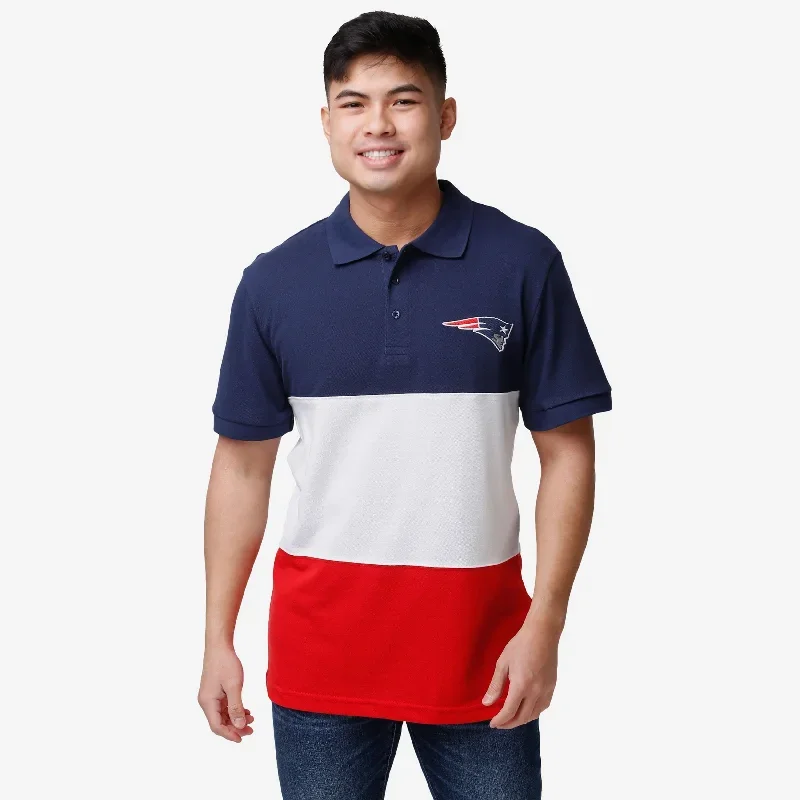 New England Patriots Rugby Scrum Polo