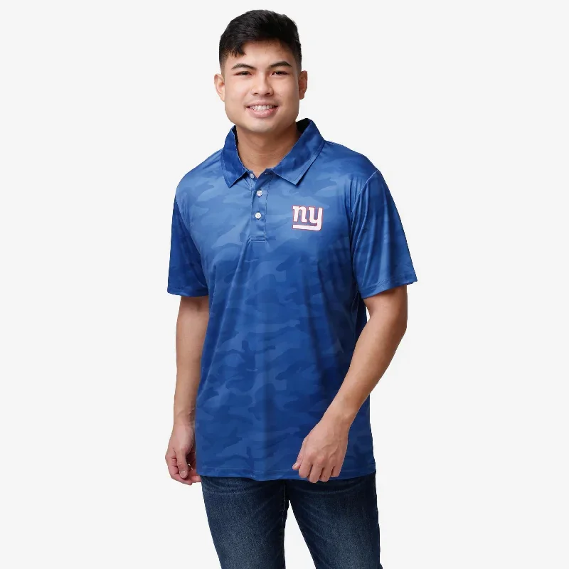 New York Giants Color Camo Polyester Polo