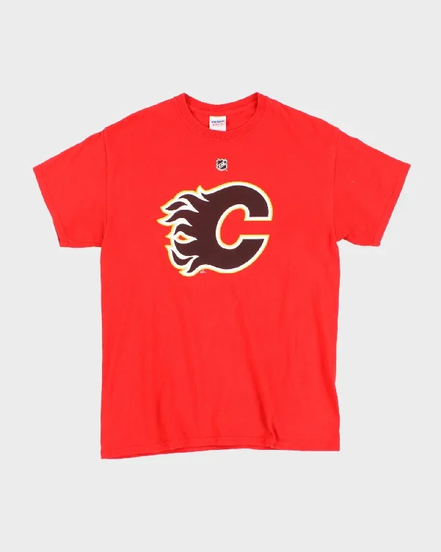 NHL x Calgary Flames #24 Jií Hudler Graphic T-Shirt - XL