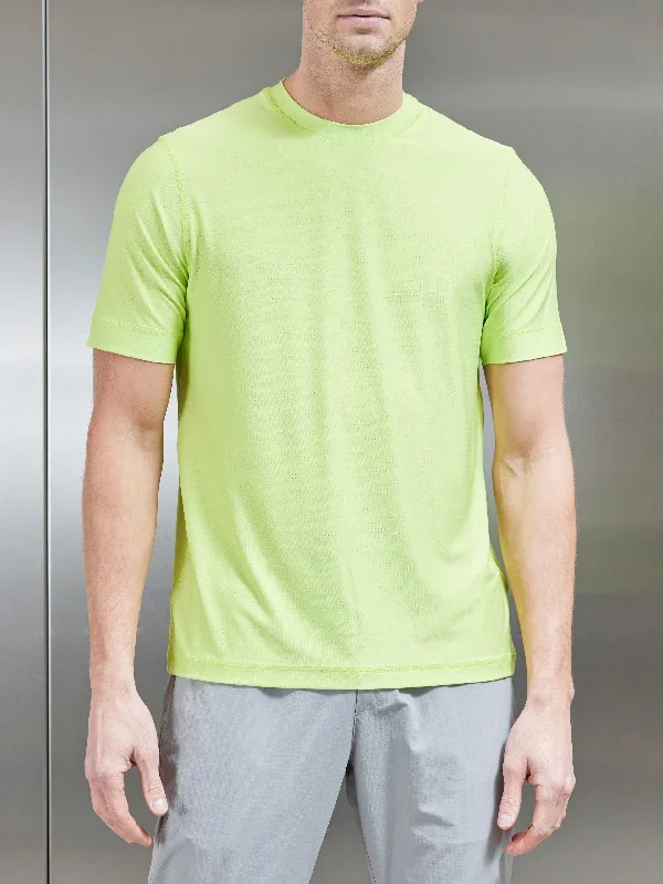 Performance T-Shirt in Neon Green