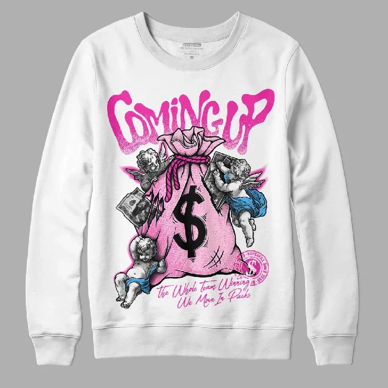 Pink Collection DopeSkill Sweatshirt Money Bag Coming Up Graphic