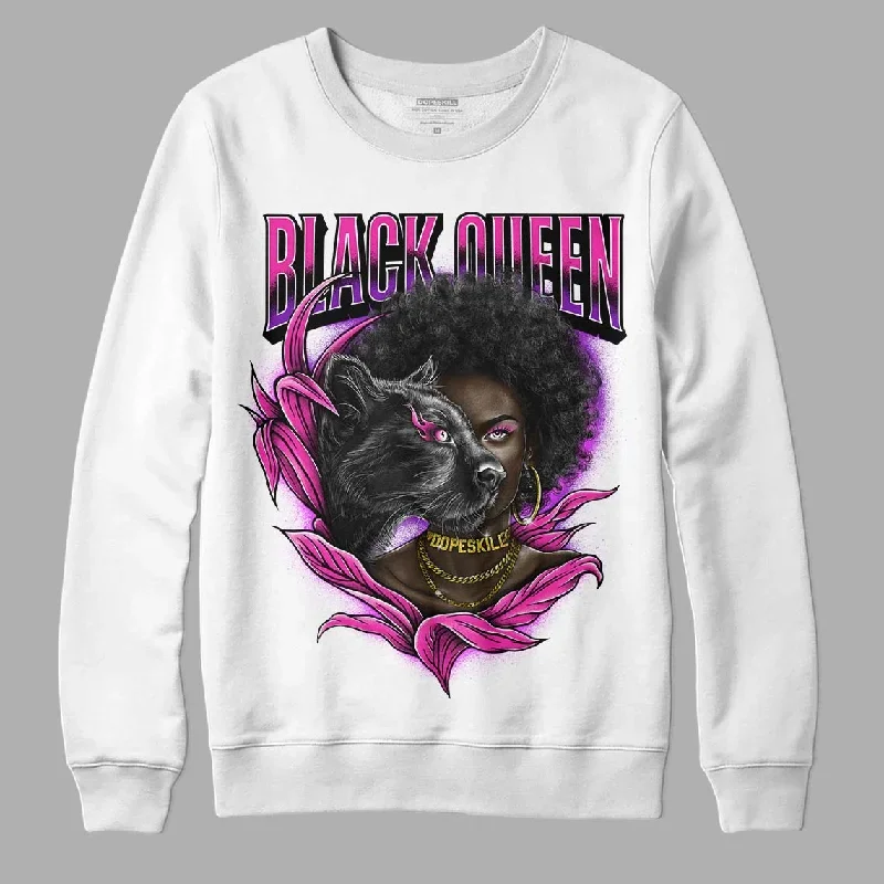 Pink Collection DopeSkill Sweatshirt New Black Queen Graphic