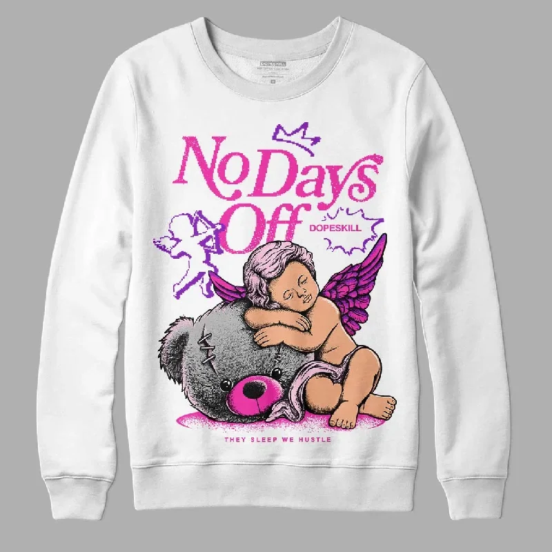 Pink Collection DopeSkill Sweatshirt New No Days Off Graphic