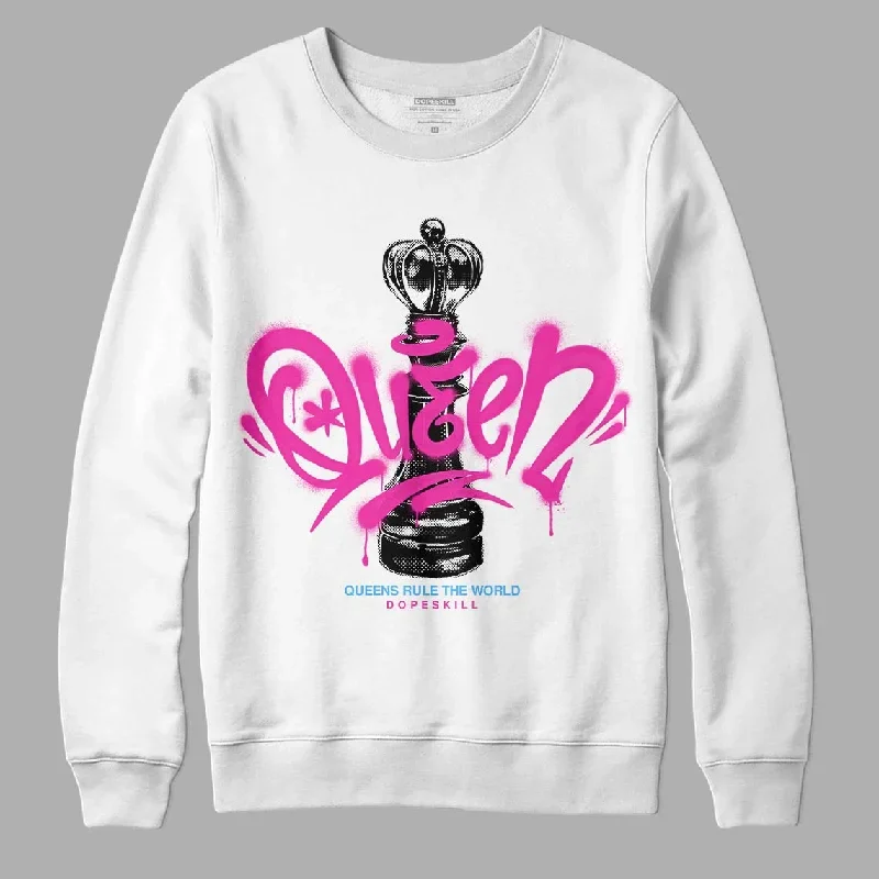 Pink Collection DopeSkill Sweatshirt Queen Chess Graphic