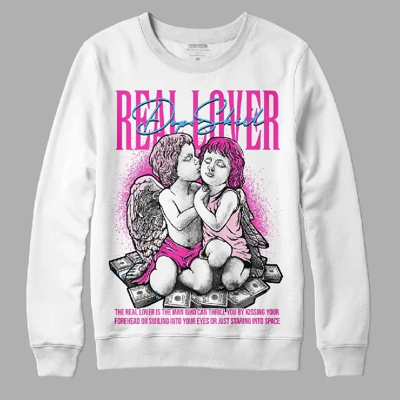 Pink Collection DopeSkill Sweatshirt Real Lover Graphic