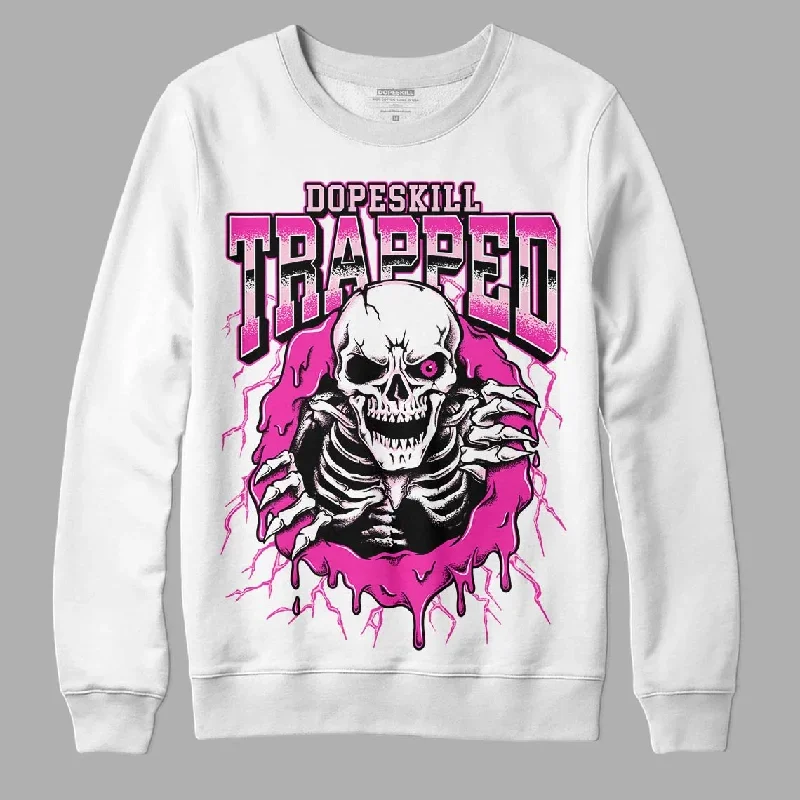 Pink Collection DopeSkill Sweatshirt Trapped Halloween Graphic