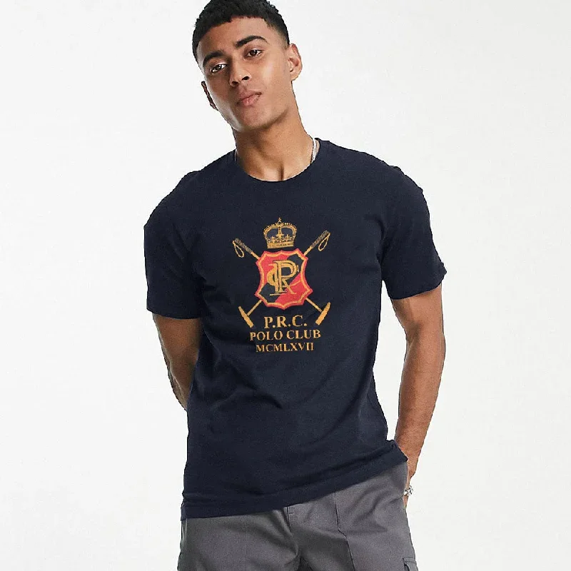 Polo Republica Men's PRC Polo Club Printed Crew Neck Tee Shirt