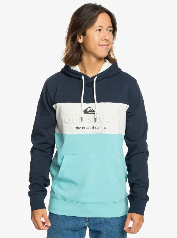 Quiksilver Mens Emboss Block Hoodie