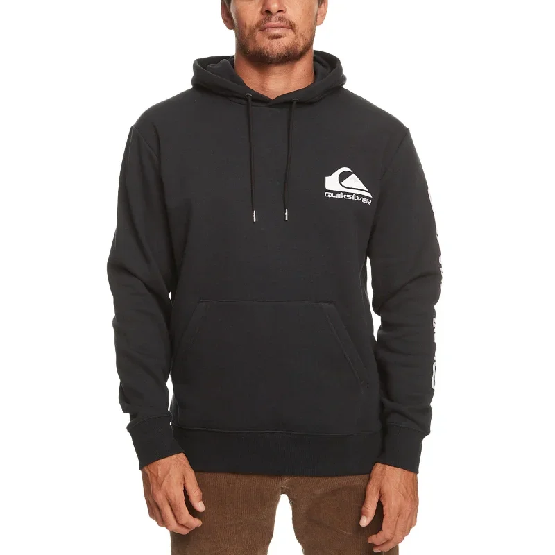 Quiksilver Mens Omni Logo Hoodie - Black