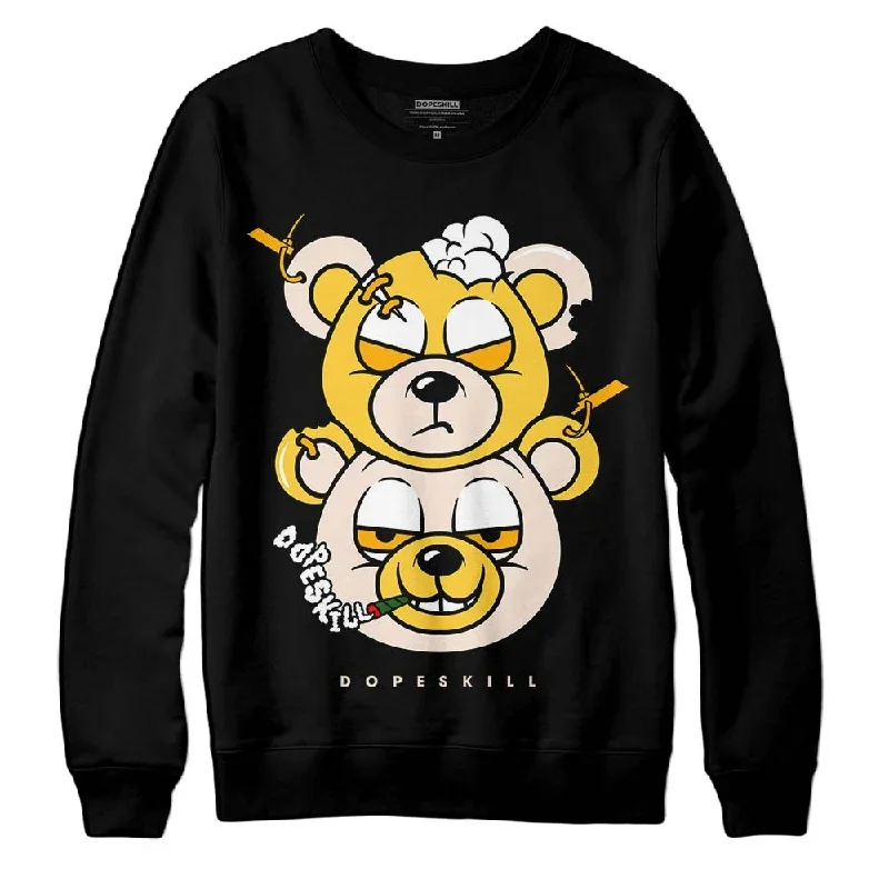 Sail 4s DopeSkill Sweatshirt New Double Bear Graphic