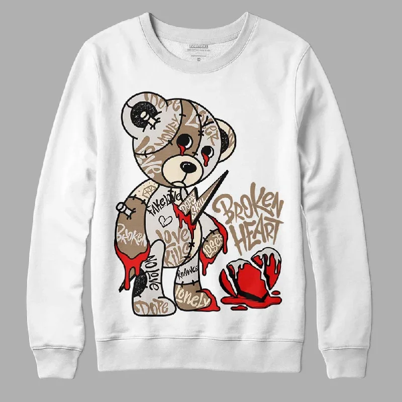 Sail 5s DopeSkill Sweatshirt Broken Heart Graphic