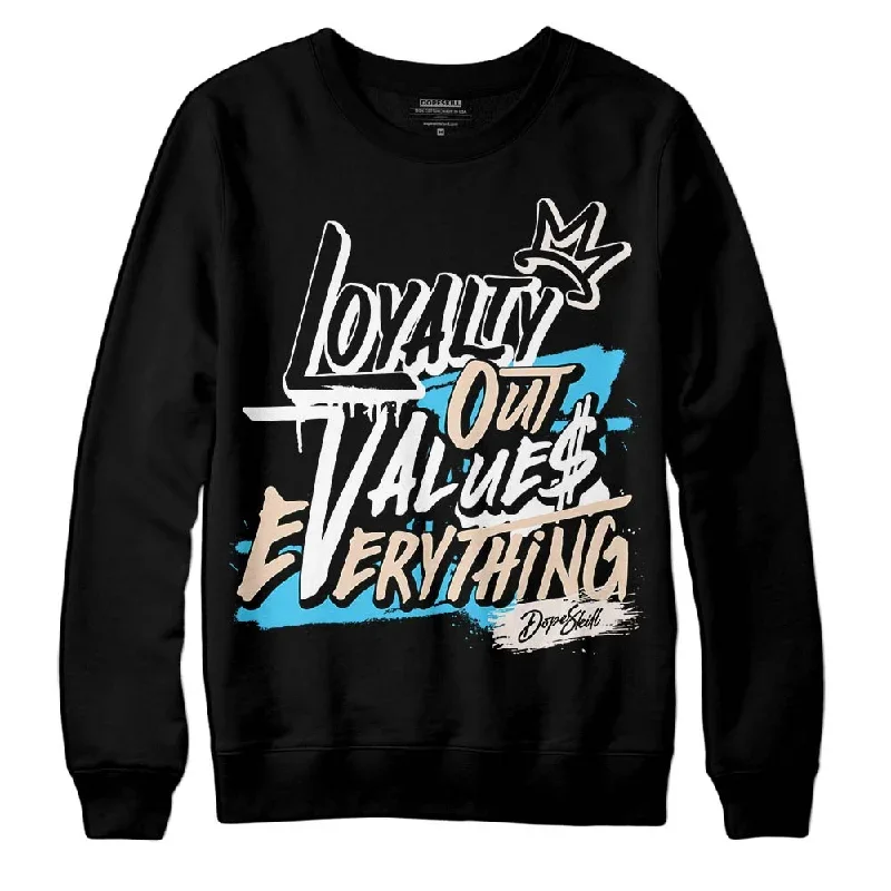 Sail Black 2s DopeSkill Sweatshirt LOVE Graphic