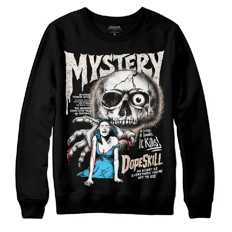 Sail Black 2s DopeSkill Sweatshirt Mystery Ghostly Grasp Graphic