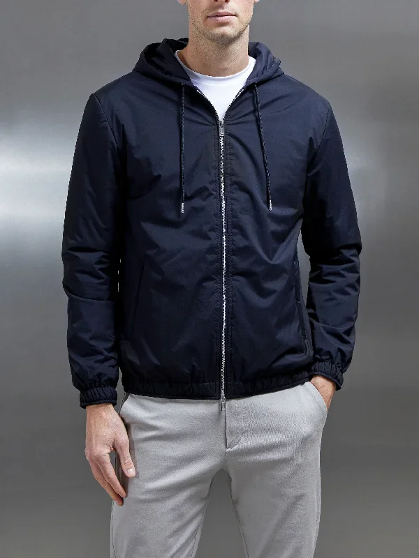 Shell Windbreaker in Navy