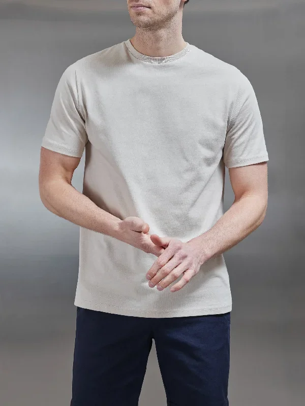 slim-fit-cotton-t-shirt-beige