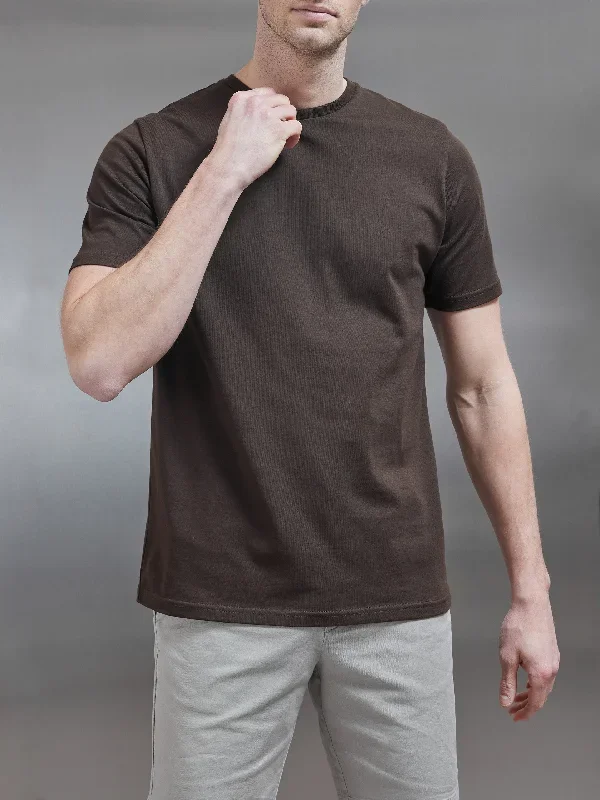 slim-fit-cotton-t-shirt-brown