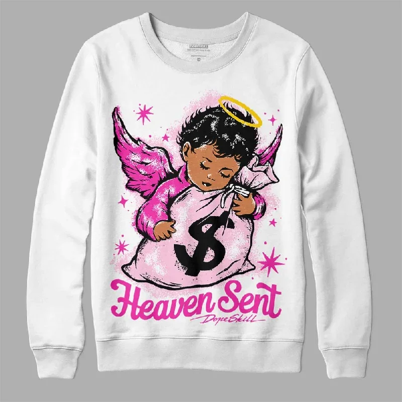 Triple Pink Dunk DopeSkill Sweatshirt Heaven Sent Graphic