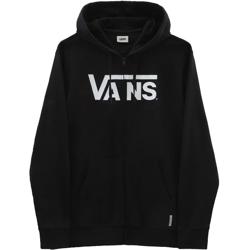 Vans Mens Classic Full Zip Hoody - Black