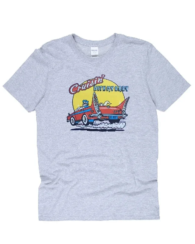 Vintage 70s Cruisin' Vinyl Transfer T-Shirt