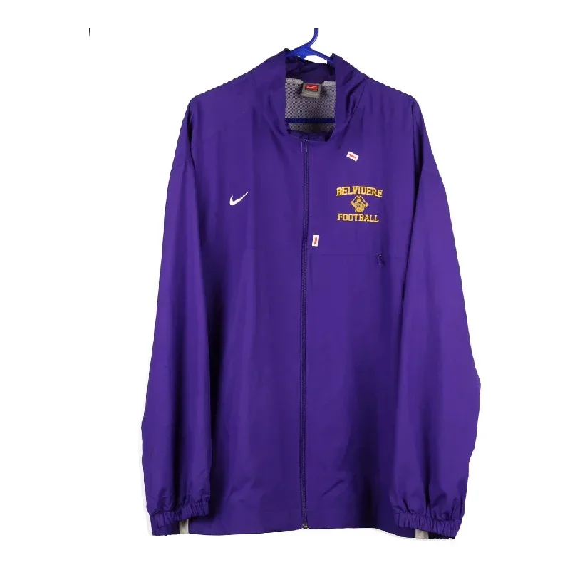 Belvedere Football Nike Jacket - 2XL Purple Polyester