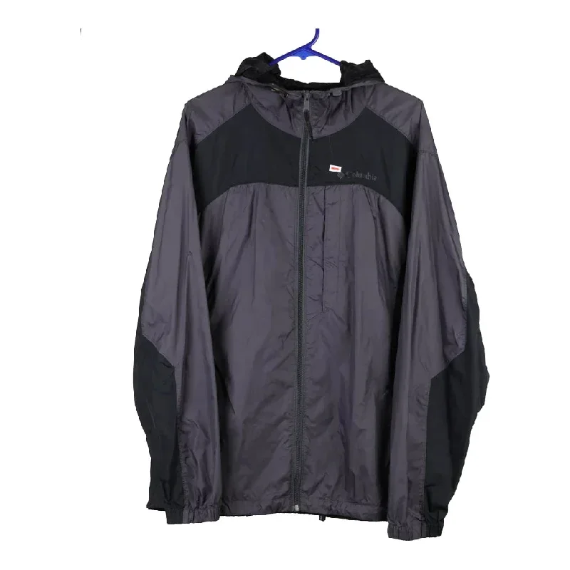 Columbia Shell Jacket - XL Grey Polyester