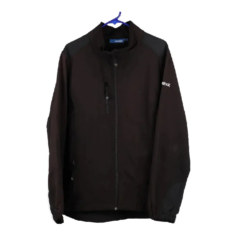 Reebok Jacket - Large Black Polyester