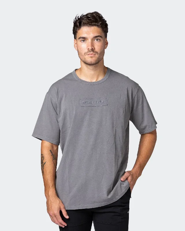 Vitalise Oversized Heavy Vintage Tee - Washed Tornado